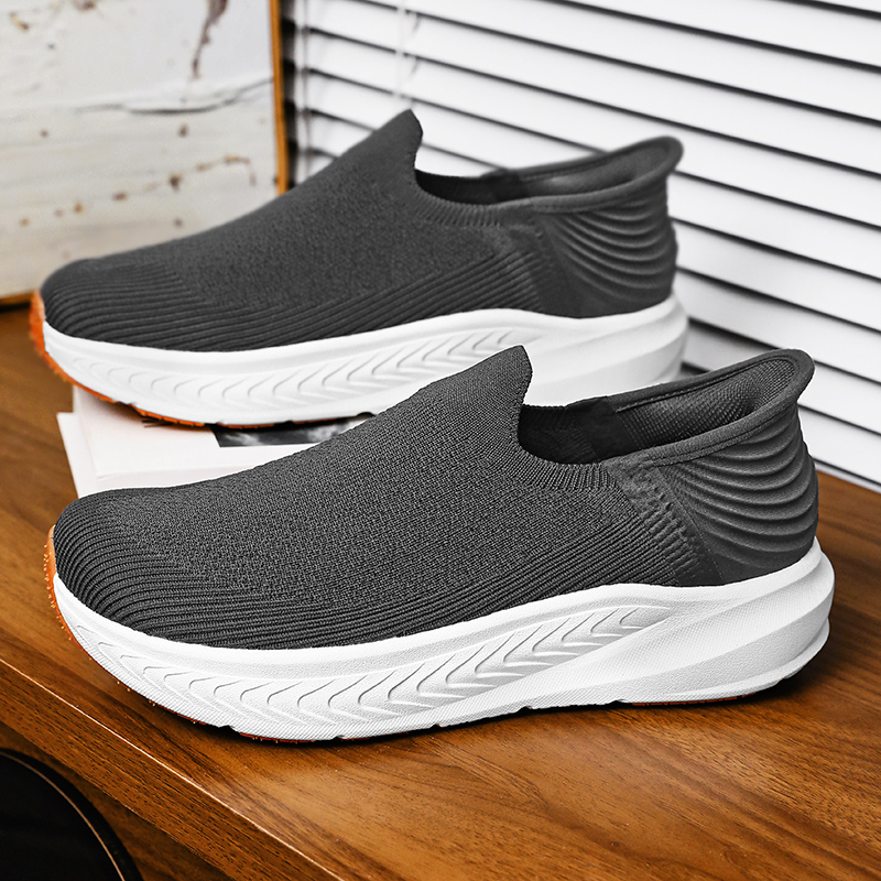 Men'S Shoes For Gym - ランニングメッシュシューズファッションカジュアルスニーカー屋外通気性アスレチックジム男性テニスシューズ軽量ザパティージャスデオンブレ