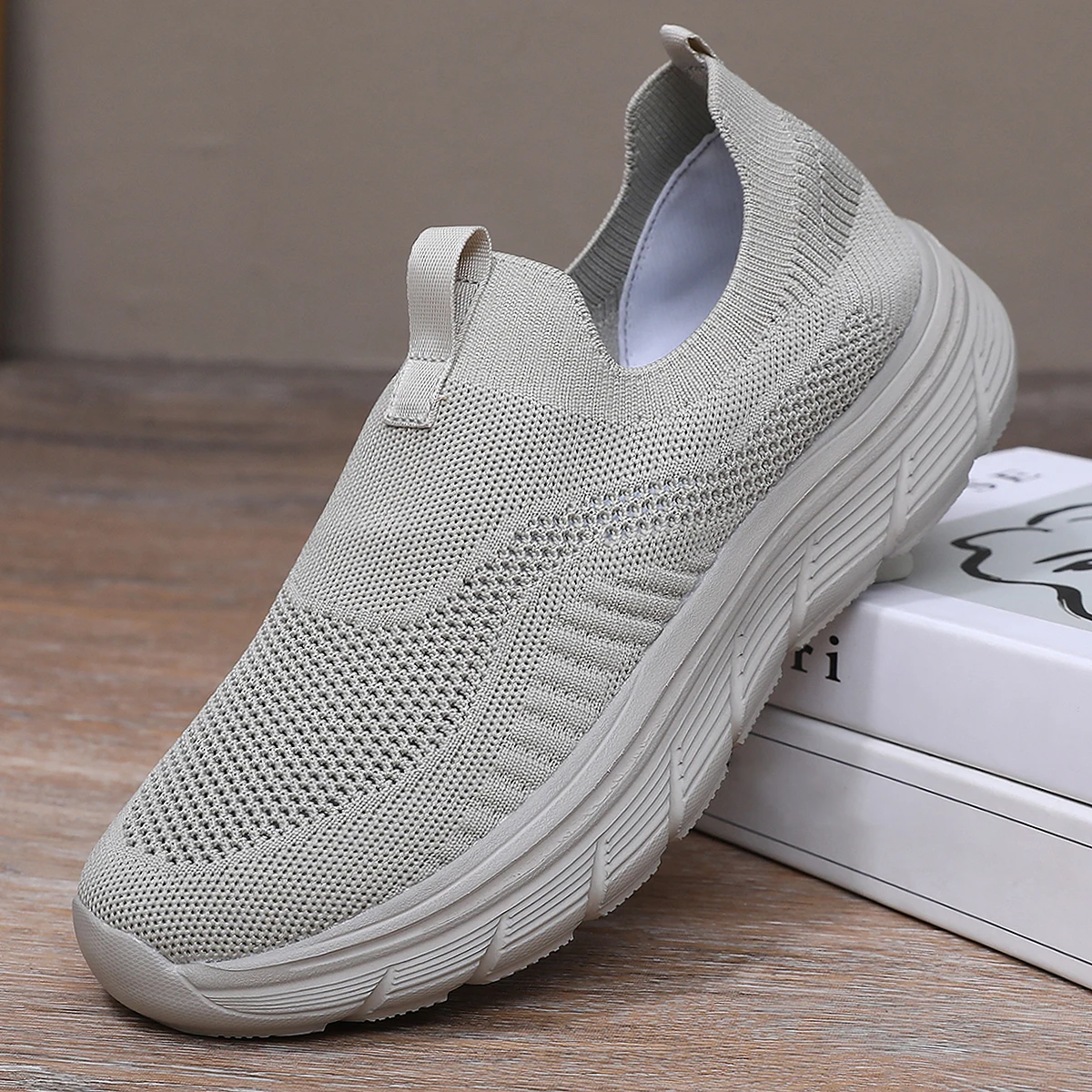 Men'S Shoes For Gym - メンズウォーキングシューズ軽量呼吸カジュアルメッシュランニングシューズスリップオンファッションテニススニーカーコンフォートジムトレーニングトレーナー