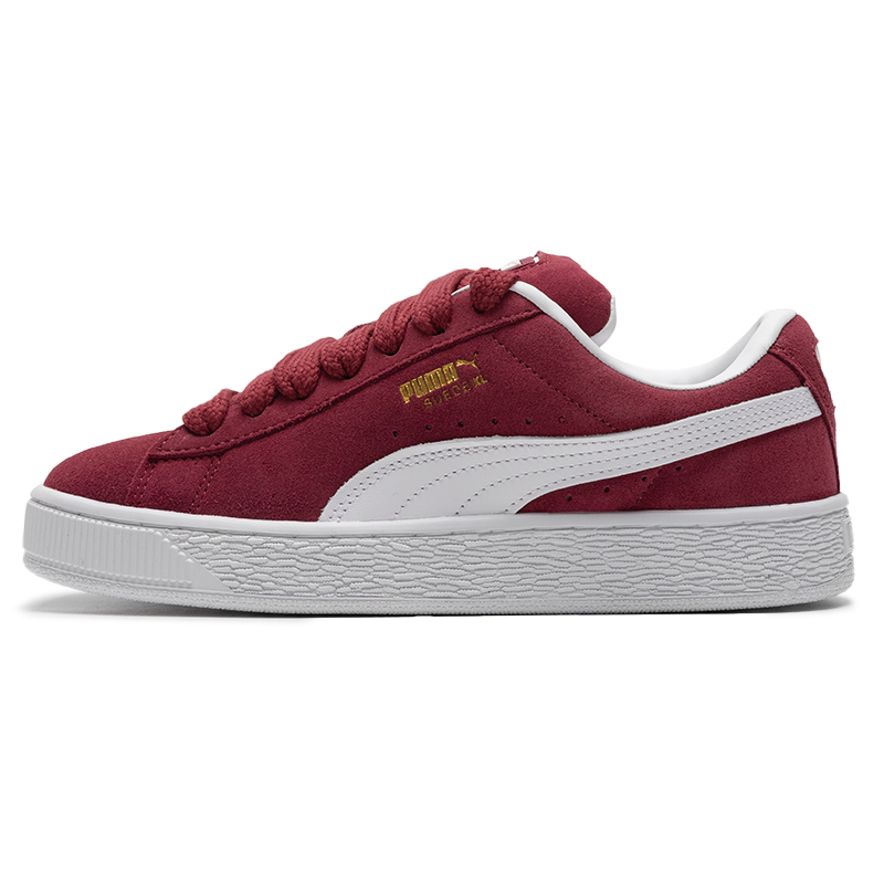 Men Shoes Puma - プーマ レッドスニーカー メンズ＆レディース、ゴールドラベル、カップル用カジュアルシューズ、ウェディングシューズ、スポーツシューズ 395205-12