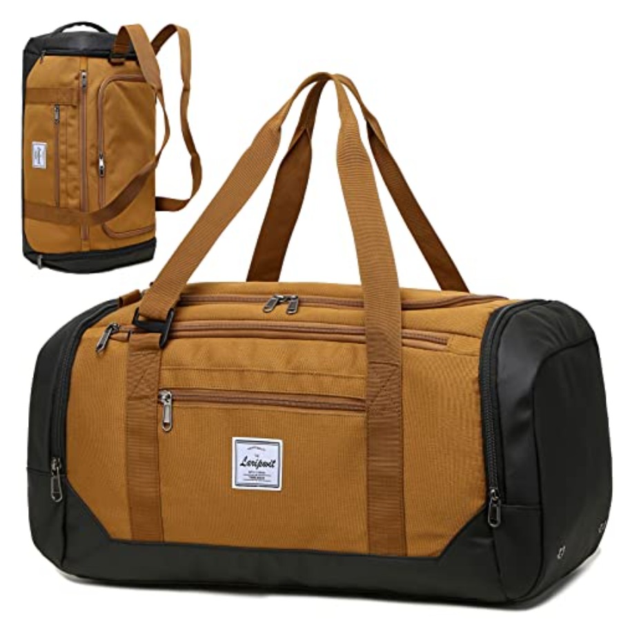 Men'S Shoes For Gym - メンズトラベルダッフルバッグ 40L 中型スポーツジムバッグ ウェットポケットとシューズコンパートメント付き ウィークエンダーオーバーナイトバックパック 旅行用