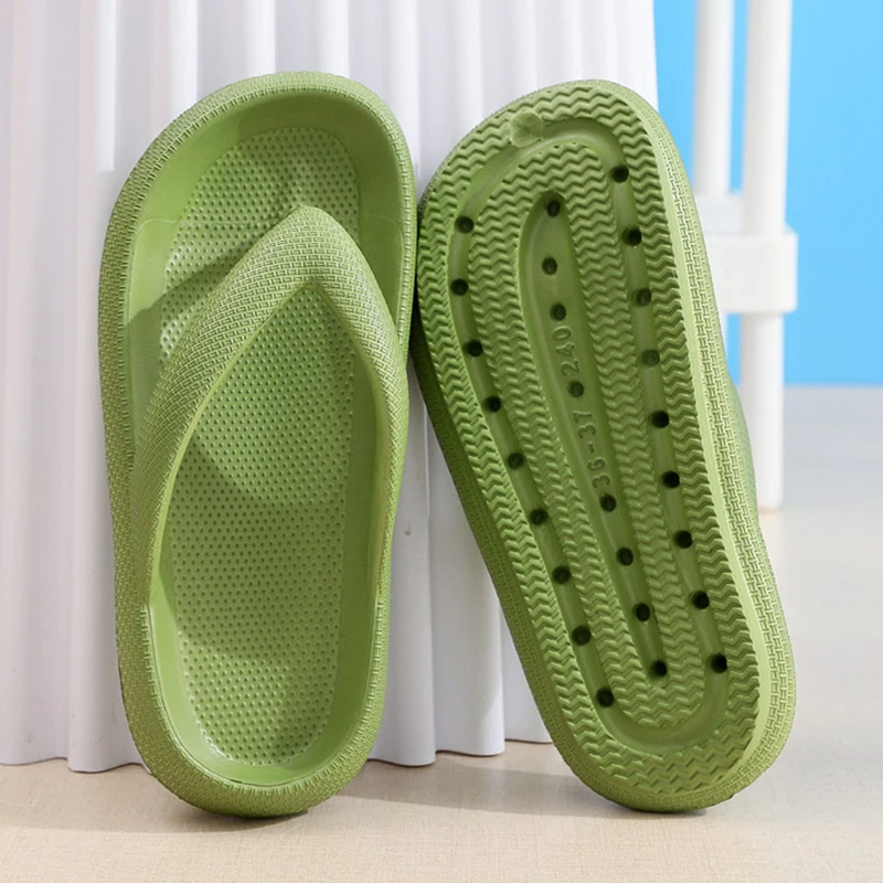 Men'S Shoes Cloud - 滑り止めプラットフォームビーチサンダル レディース 2026 夏 ソフトソール クラウドスリッパ