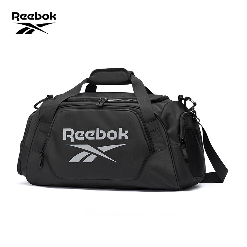 Men Shoes Reebok - リーボック | 37L大容量ユニセックススポーツジムバッグ、乾湿分離シューズ収納付き、男性用防水フットボールフィットネストラベルダッフルバッグ