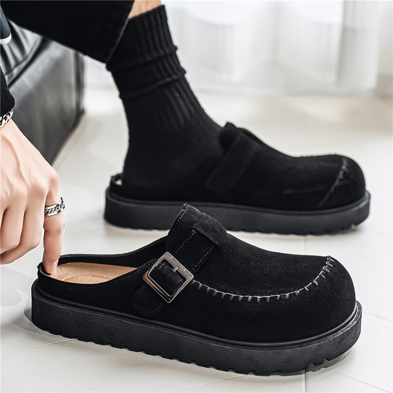 Men Shoes Office - 夏用軽量メンズスリッポンキャンバスシューズ、ミニマリストプレーンアッパー、滑り止めフラットソール、多用途男性用アウトドアドライビングローファー