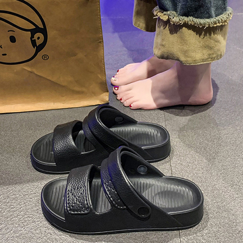 Men'S Shoes Cloud - 男性スリッパ下駄プラットフォームクラウド EVA フリップフロップソフトノンスリップクラッパースライドサンダル屋外サマーハウス家庭菜園靴ビーチ