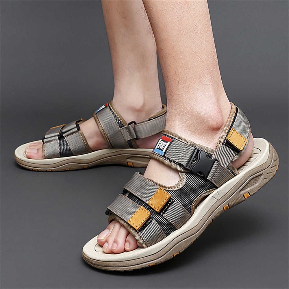 Men'S Shoes For Gym - フィッシュトゥズフォールクローズドトゥサンダル夏の男性スリッパブランド男性スポーツシューズスニーカーランナースーパーセールベスケットボティ