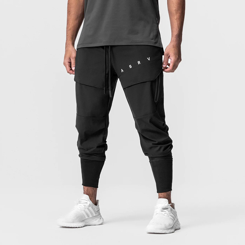 メンズ速乾マルチポケットカーゴジョガーパンツ ジムフィットネ - Men Shoes Joggers のレビューと価格