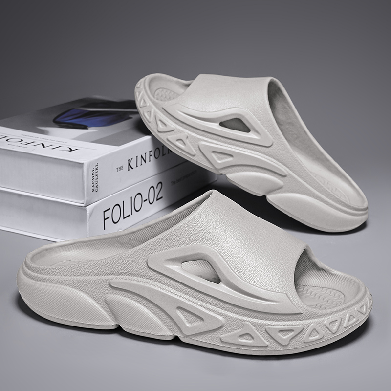 Y2K 2026 新韓国風グレー スリッパ ユニセックス ト - Men'S Shoes Cloud のレビューと価格