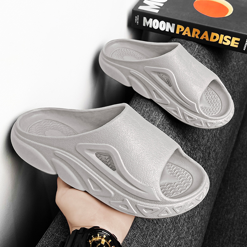 Y2K 2026 新韓国風グレー スリッパ ユニセックス ト - Men'S Shoes Cloud のレビューと価格