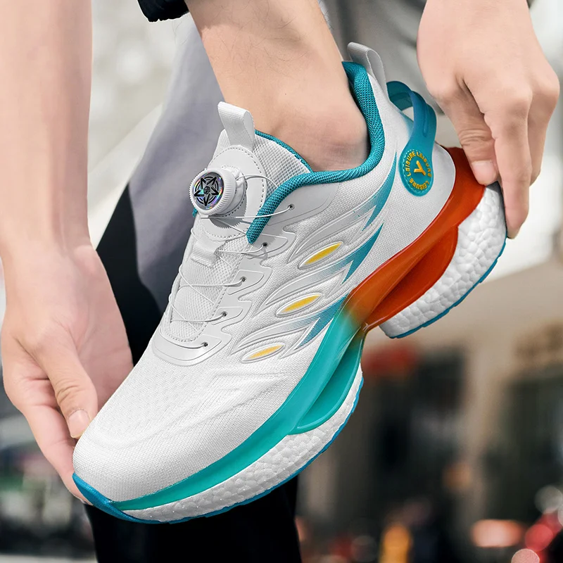 耐衝撃性快適な屋外ランニングフィットネストレーニングエクササ - Men'S Shoes For Gym のレビューと価格