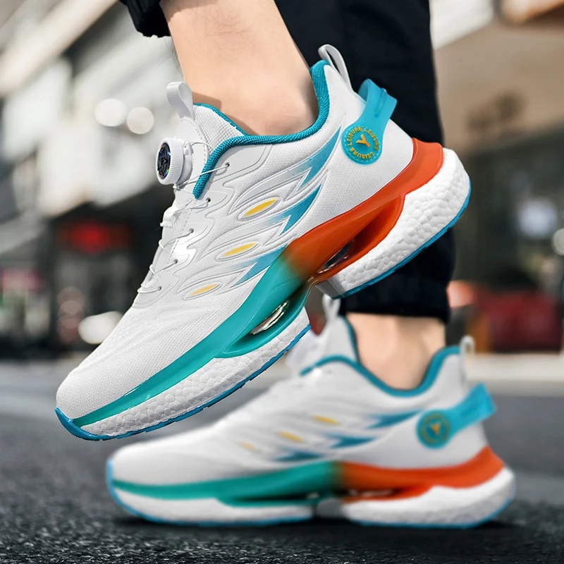 耐衝撃性快適な屋外ランニングフィットネストレーニングエクササ - Men'S Shoes For Gym のレビューと価格