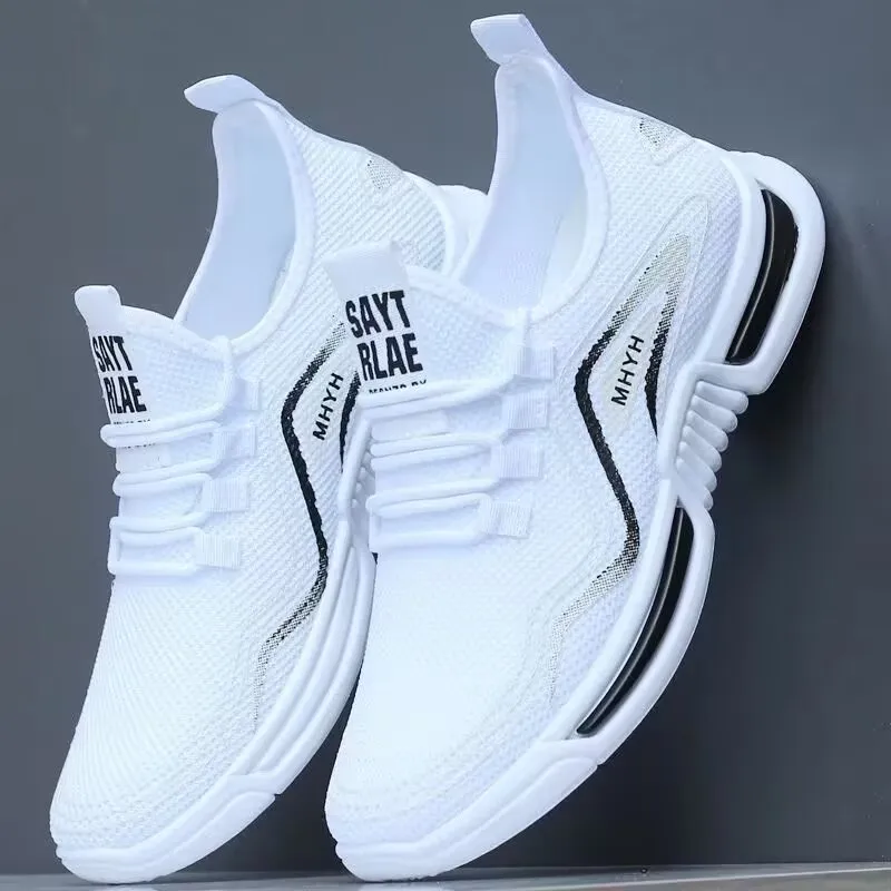 2026 メンズ織り靴アウトドア用快適なエアメッシュジムシュ - Men'S Shoes For Gym のレビューと価格