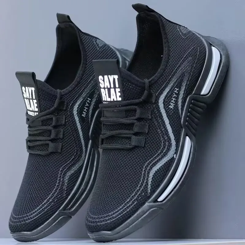 2026 メンズ織り靴アウトドア用快適なエアメッシュジムシュ - Men'S Shoes For Gym のレビューと価格