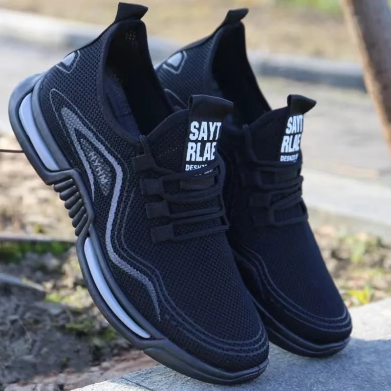2026 メンズ織り靴アウトドア用快適なエアメッシュジムシュ - Men'S Shoes For Gym のレビューと価格