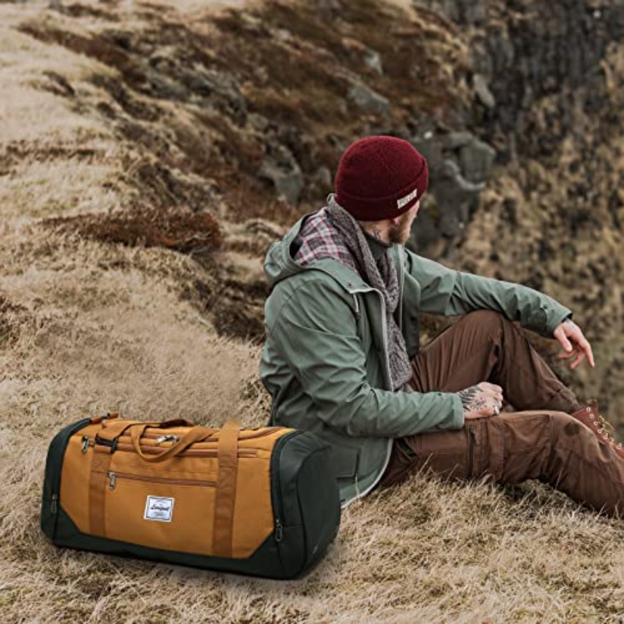 メンズトラベルダッフルバッグ 40L 中型スポーツジムバッグ - Men'S Shoes For Gym のレビューと価格