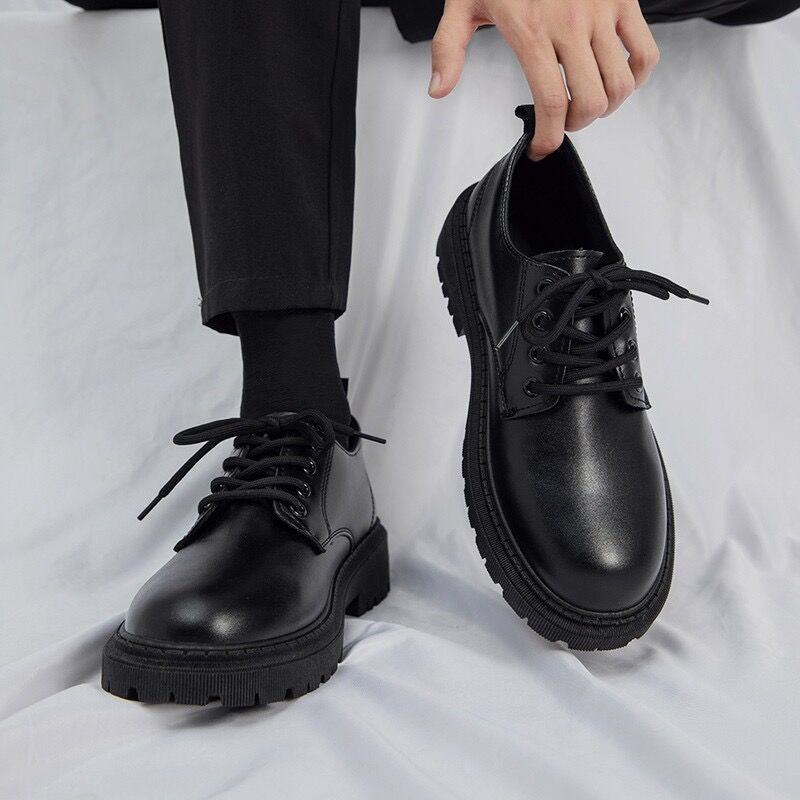 メンズ新作春用シェフシューズ 防水・滑り止め加工 ブラックレ - Boat Shoe Leather のレビューと価格