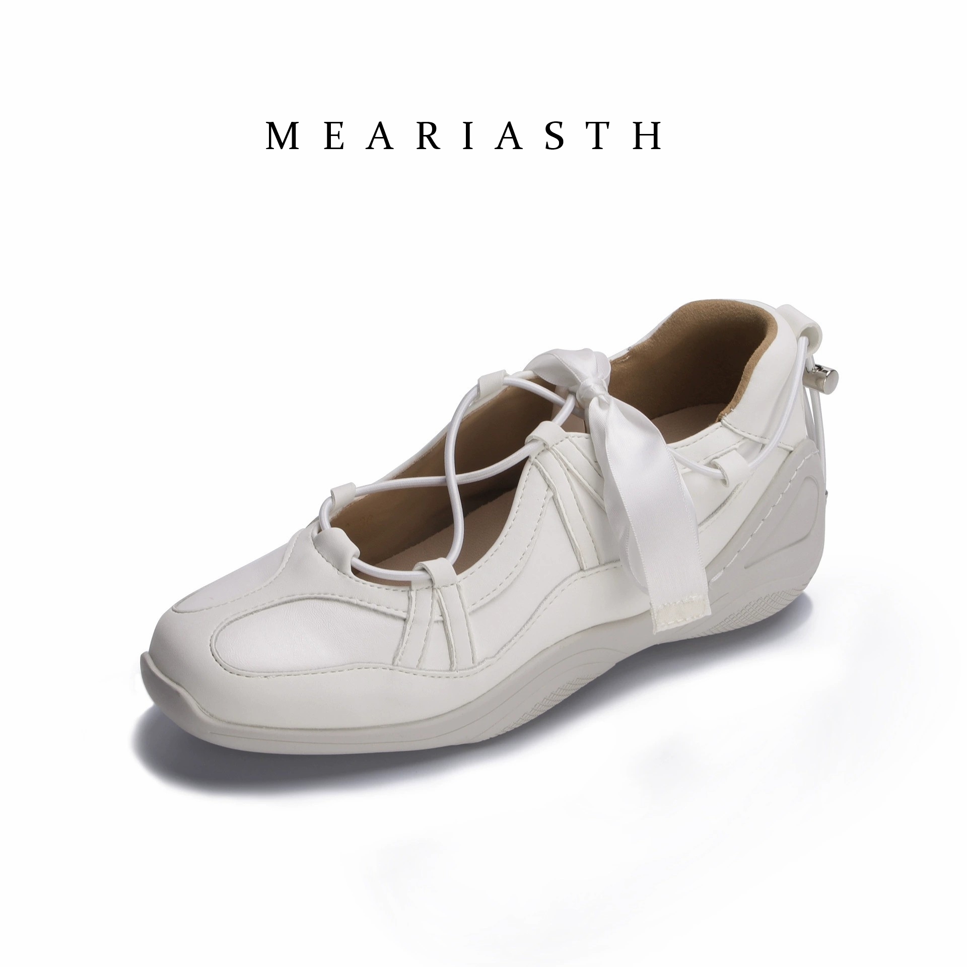 2026年春と秋のレディースローヒール韓国風パールチェーン付 - Boat Shoe Leather のレビューと価格