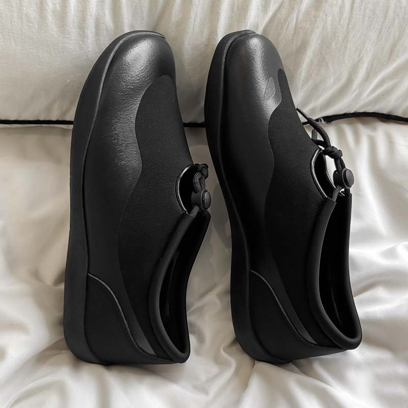 メンズシューズ高品質ソフトレザーカジュアルシューズ軽量ウォー - Men Shoes For Wedding のレビューと価格