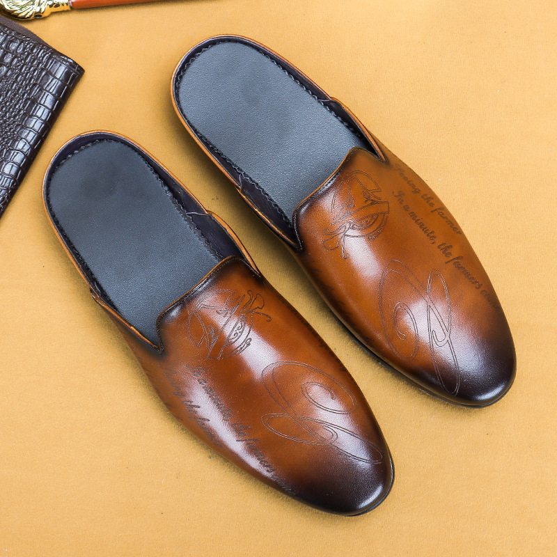 イタリアの高級メンズスリッパ本革ローファー男性モカシンカジュ - Boat Shoe Leather のレビューと価格