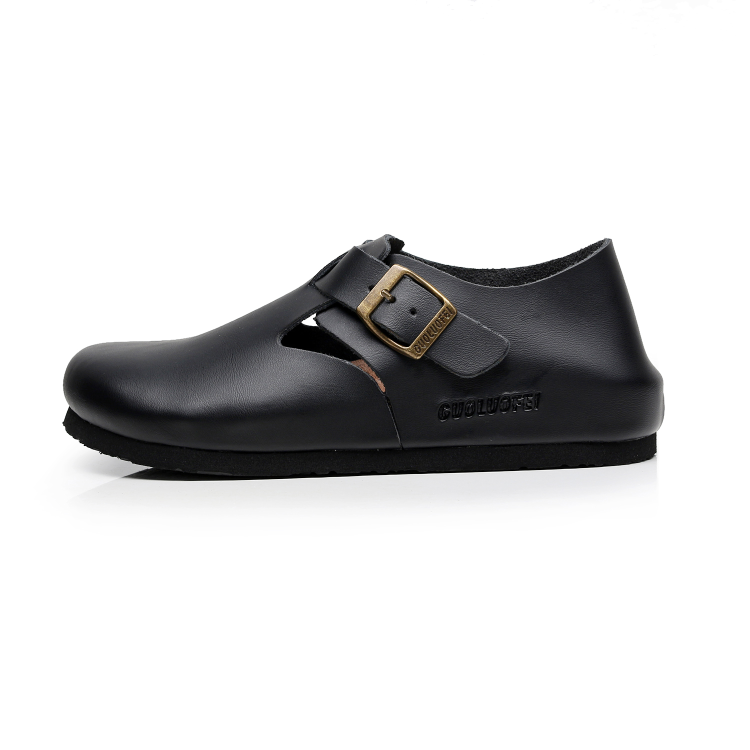 男性と女性のための調節可能なバックル付きのローヒール、快適な - Boat Shoe Leather のレビューと価格