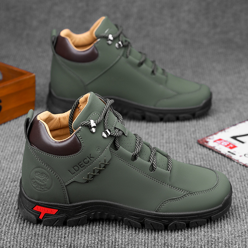 男性ヴィンテージ大型サイズ 48 ハイアンクルブーツ手作りオ - Men Shoes Office のレビューと価格