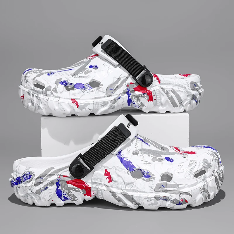 夏の新作メンズサンダル、ホームガーデンシューズ、アウトドアビ - Men'S Shoes Crocs のレビューと価格