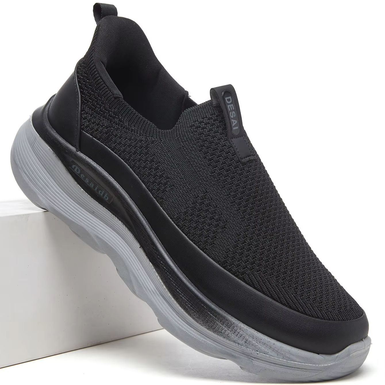 通気性のあるメッシュスニーカー メンズ用 ラウンドトゥ 軽量 - Men'S Shoes For Gym のレビューと価格