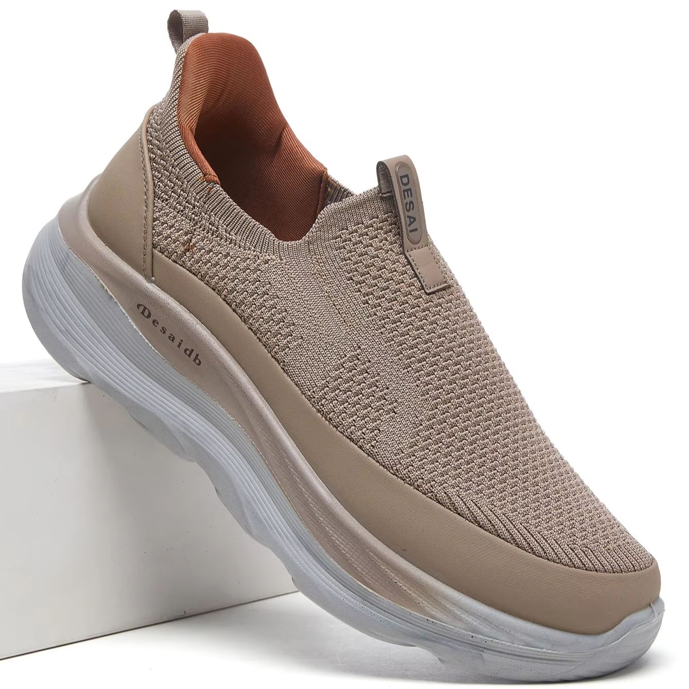 通気性のあるメッシュスニーカー メンズ用 ラウンドトゥ 軽量 - Men'S Shoes For Gym のレビューと価格