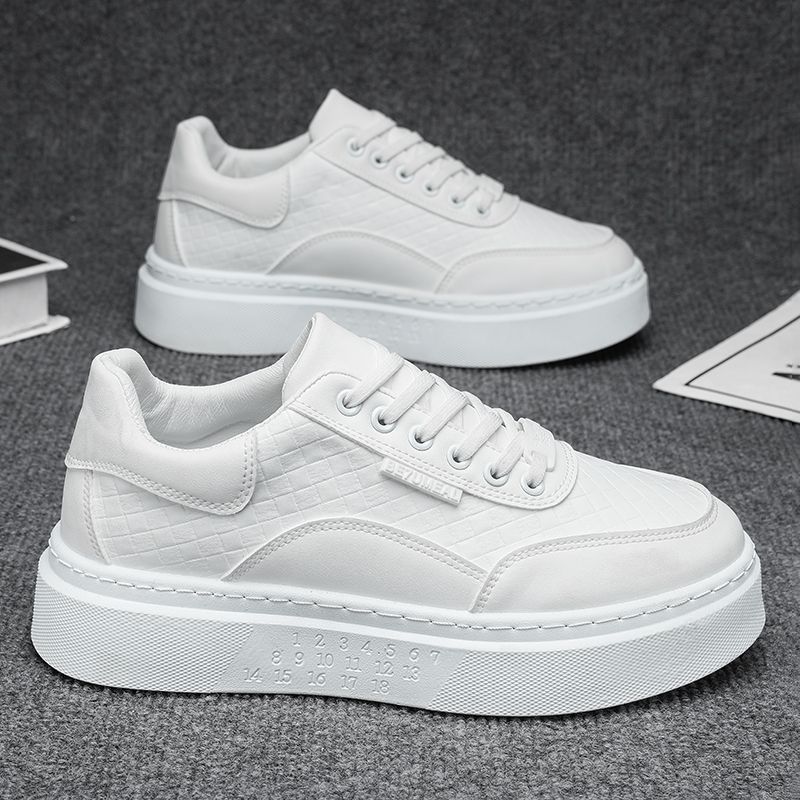2026年春新作 防水 メンズスニーカー 厚底 トレンド カ - Men Shoes Office のレビューと価格