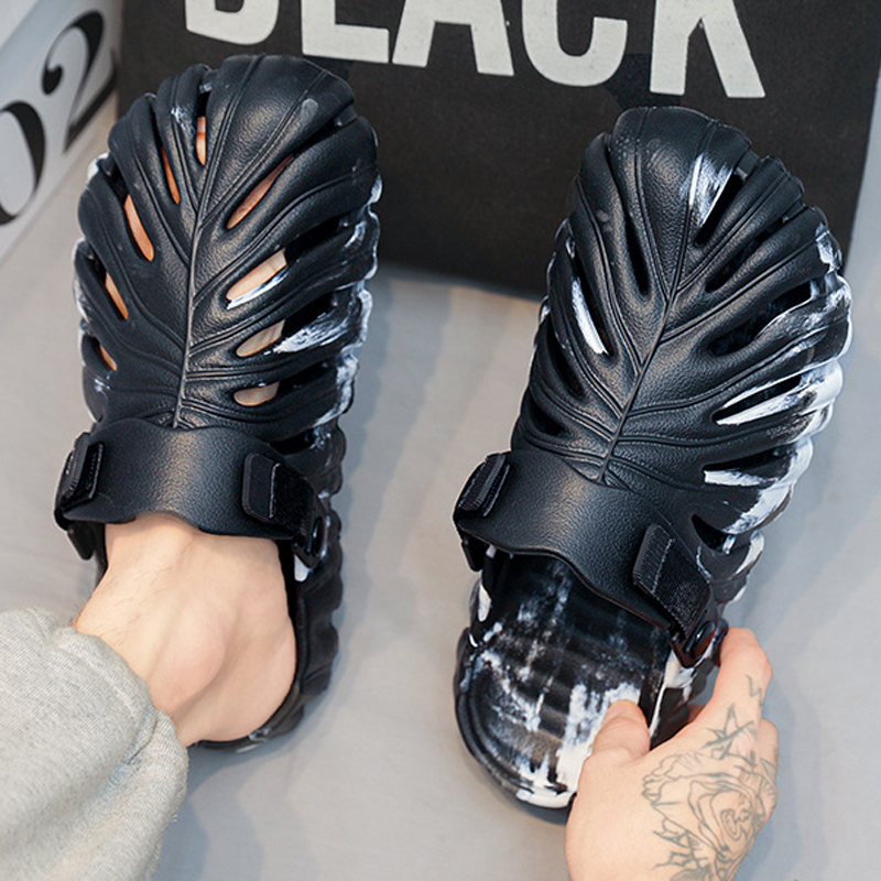 女性用スリッパ モンステラ プラットフォーム クラウド 面白 - Men'S Shoes Cloud のレビューと価格