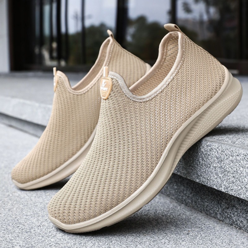 メンズ超軽量通気性メッシュスリッポンシューズ、クラウドソフト - Men'S Shoes Cloud のレビューと価格