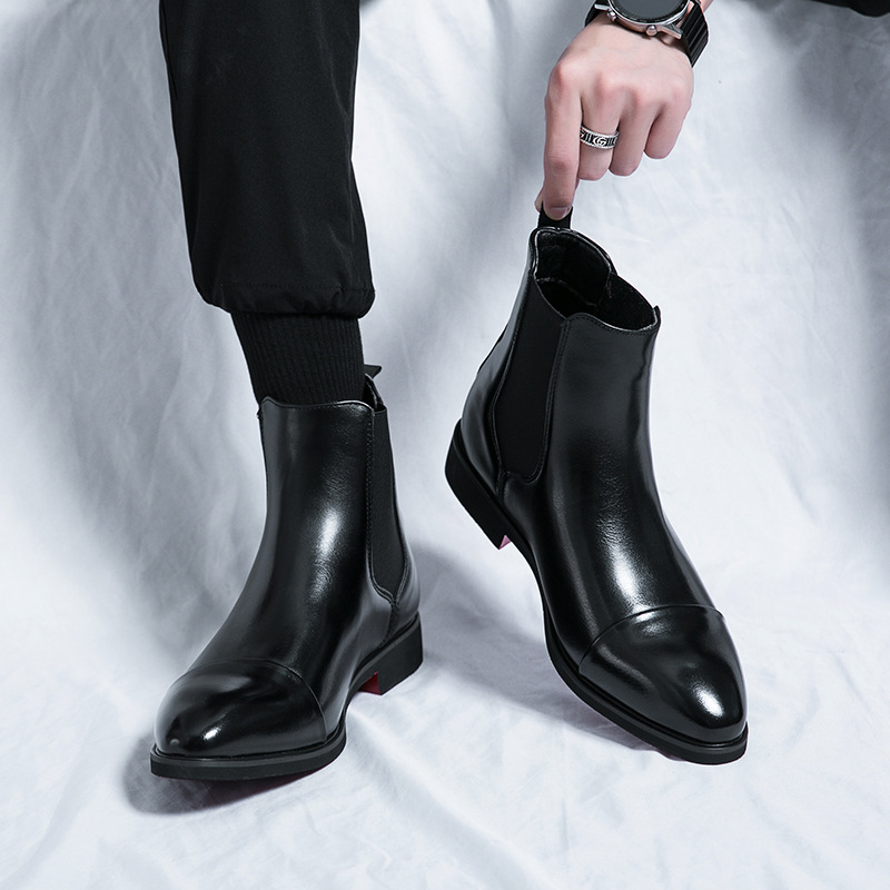 新しいメンズドレスシューズ高級ブランドビジネス革靴メンズ快適 - Men Shoes For Wedding のレビューと価格