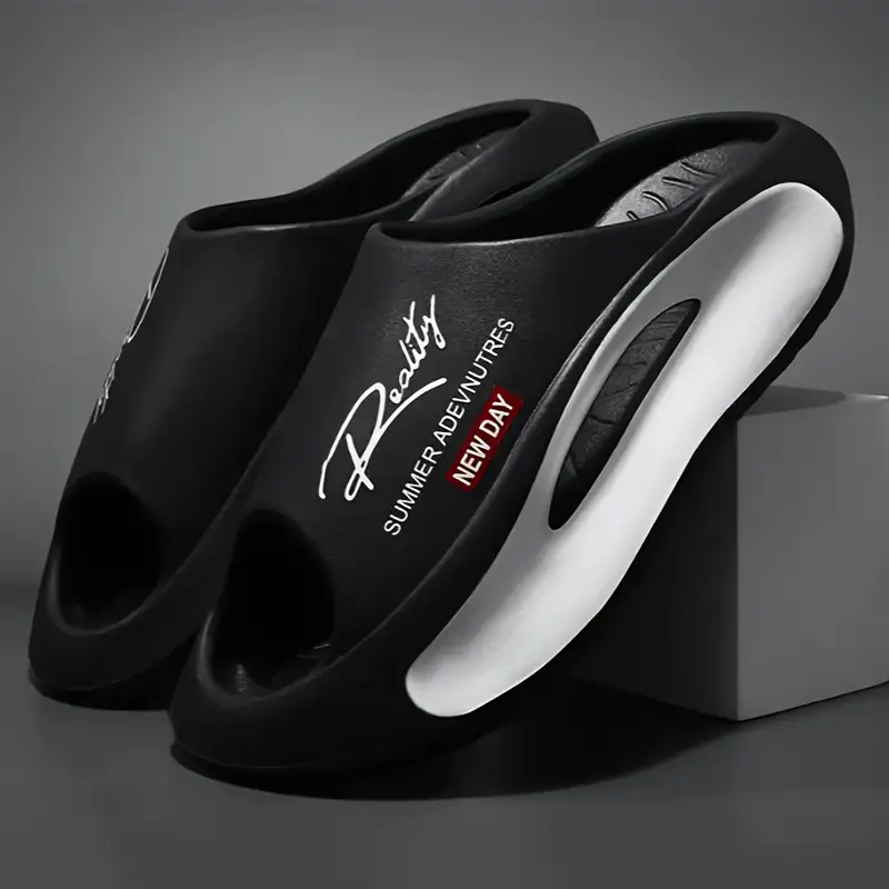 ユニセックスカジュアル四季スリッパサンダル女性快適なホームス - Men'S Shoes Popular のレビューと価格
