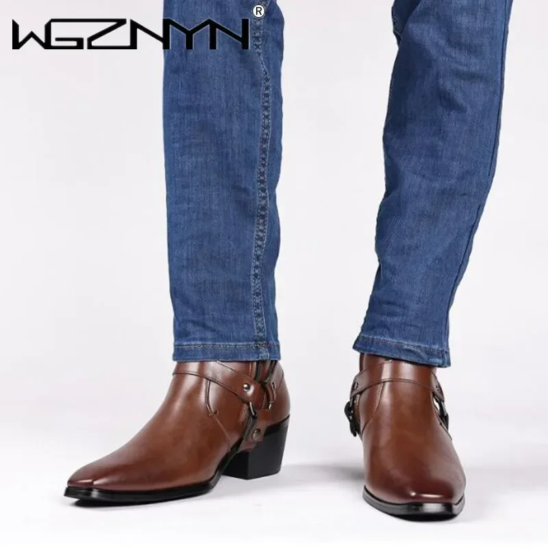 2026 メンズファッションデザイナーチェルシーブーツ高級高 - Men Shoes For Wedding のレビューと価格