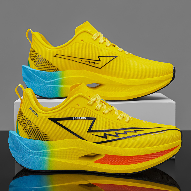 メンズカジュアルスポーツシューズ、カーボンプレートによる衝撃 - Men'S Shoes For Gym のレビューと価格