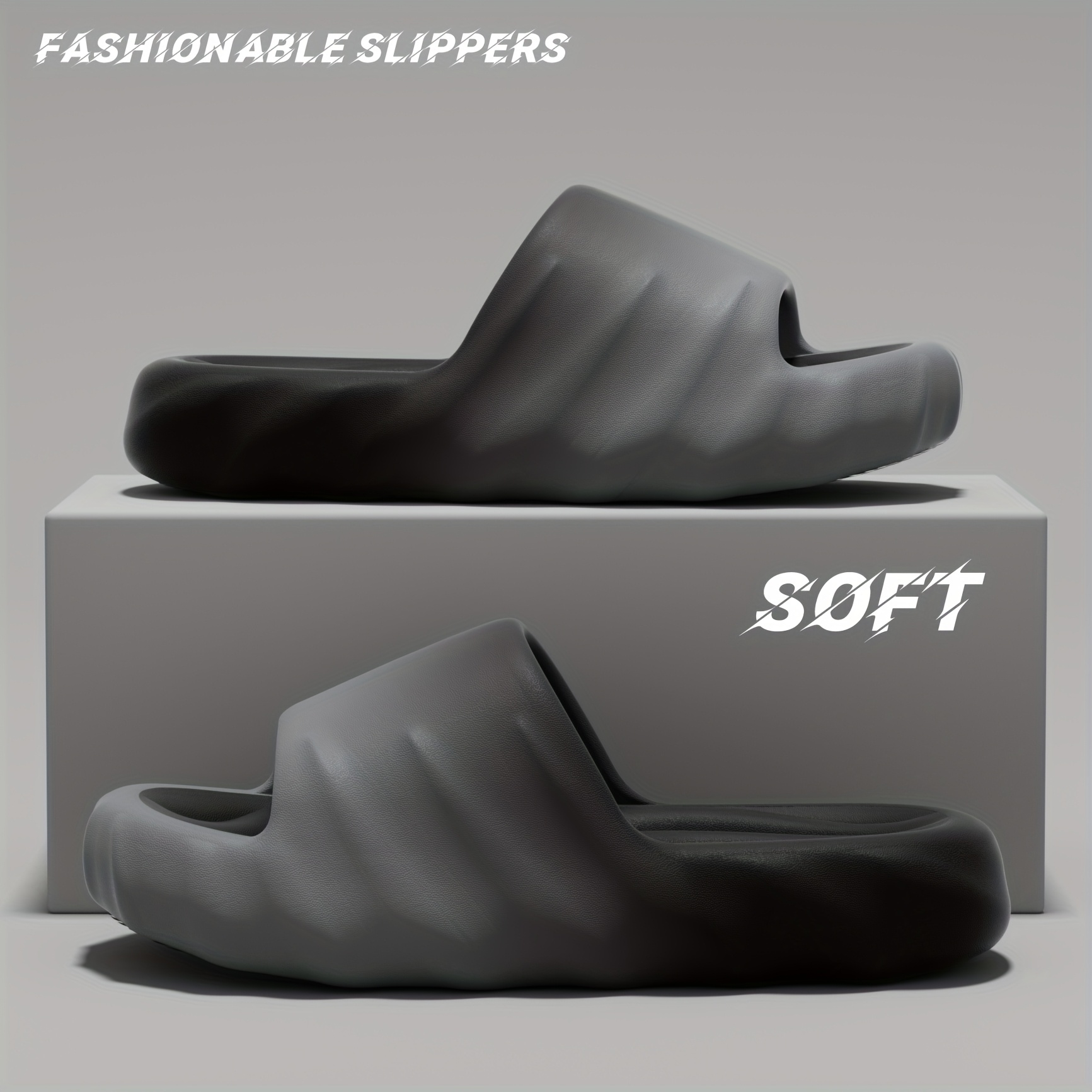 メンズクラウドスライド厚底スリッパ滑り止め消臭ソフトクッショ - Men'S Shoes Cloud のレビューと価格