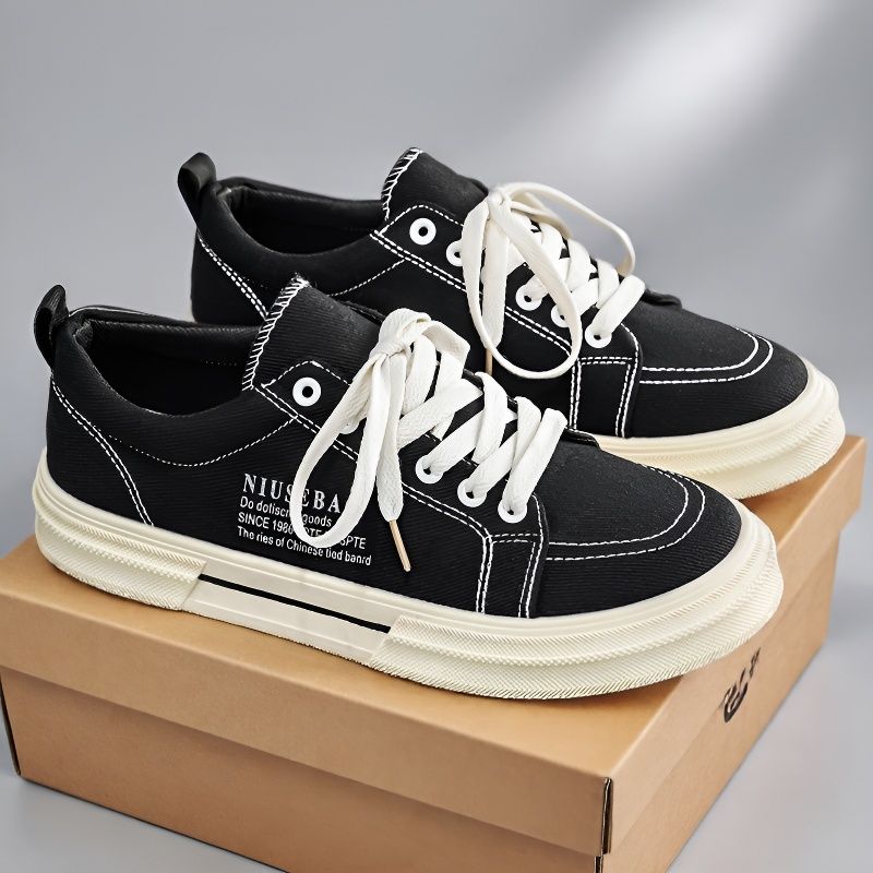一日中快適な履き心地のウーブンフラットシューズ、通気性抜群、 - Men'S Shoes For Gym のレビューと価格