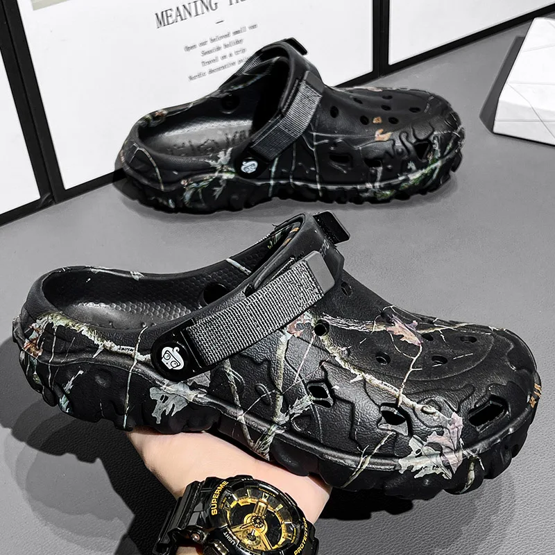 夏の女性と男性の下駄スリッパクラシックカップルのガーデンシュ - Men'S Shoes Crocs のレビューと価格
