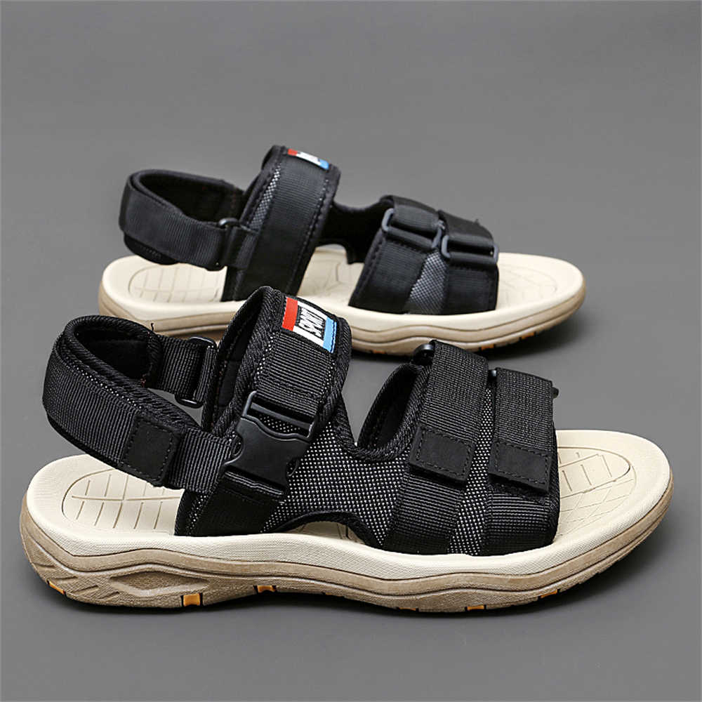 フィッシュトゥズフォールクローズドトゥサンダル夏の男性スリッ - Men'S Shoes For Gym のレビューと価格